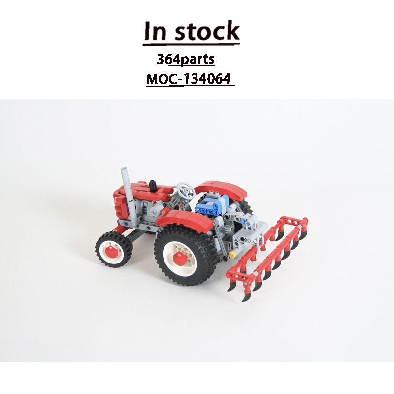 Agriculture Farming Certificate - MOC-134064 アーバンファーム農業レトロトラクタービルディングブロックモデル 364 パーツ男の子子供の誕生日クリスマスおもちゃギフト
