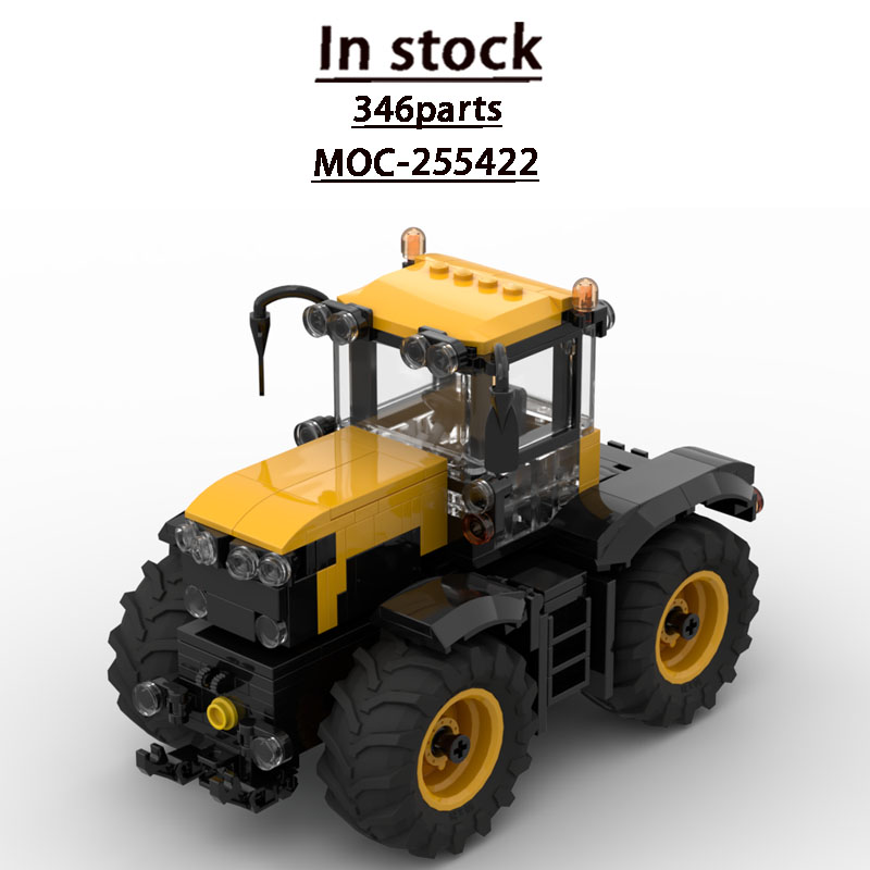 Agriculture Farming Certificate - MOC-255422 都市農場農業トラクター ビルディングブロックモデル 346 パーツ MOC