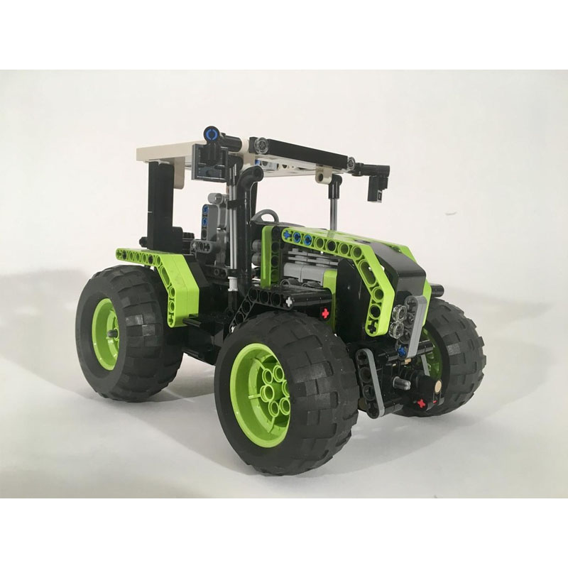 Agriculture Farming Certificate - MOC-97333 都市農場農業トラクター ビルディングブロックモデル 660 パーツ MOC