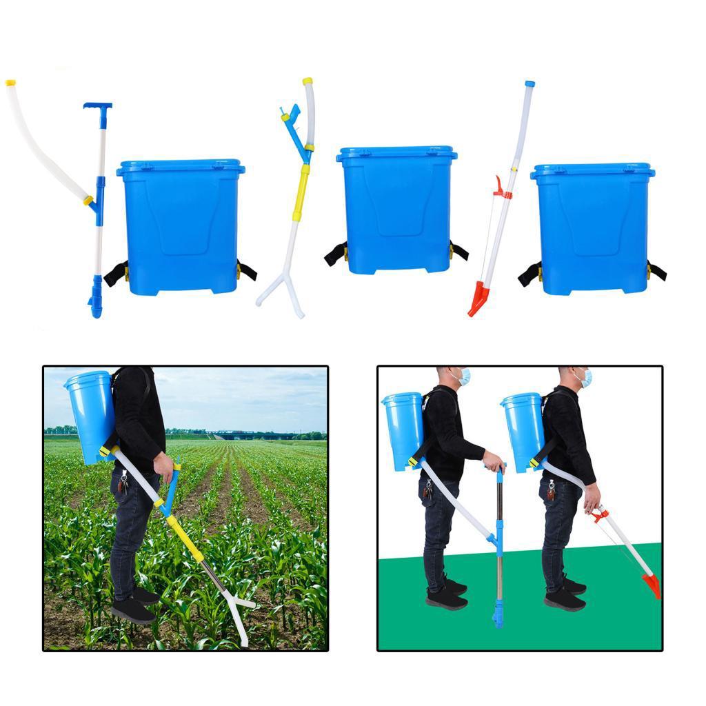 Agriculture Farming Professional - 手動肥料散布機人間工学に基づいたハンドルプロフェッショナル農業用バックパック25L肥料散布機トウモロコシ野菜農場用