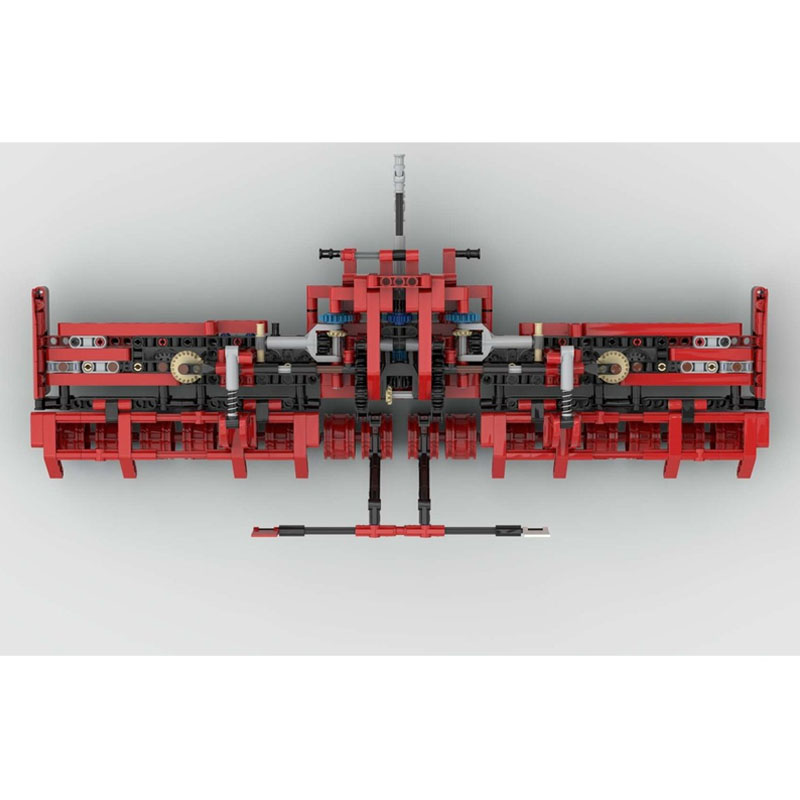 Agriculture Farming Certificate - MOC-257330 アーバンファーム農業用フィールドティラーブリックモデル、641パーツ、男の子と子供の誕生日やクリスマスのおもちゃギフト
