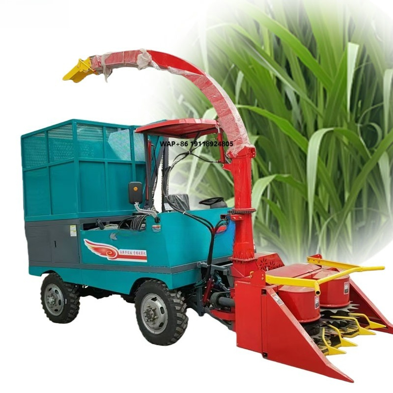 Farm Agriculture - 農業用サイレージハーベスター、動力付きクローラー式牧草ハーベスター、トラクター駆動の農場用飼料機械
