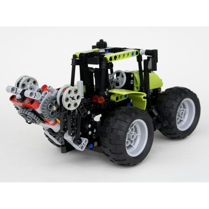 Agriculture Farming Certificate - MOC-4933 都市農場農業トラクター ビルディングブロックモデル 577 パーツ MOC