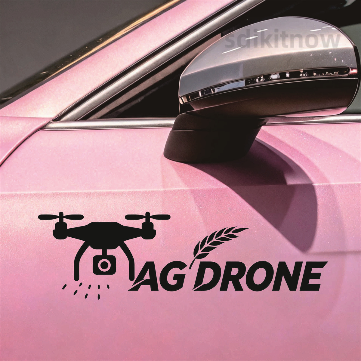 AG DRONE ファームスプレービニールカーステッカー農業 - Agriculture Farming Words のレビューと価格