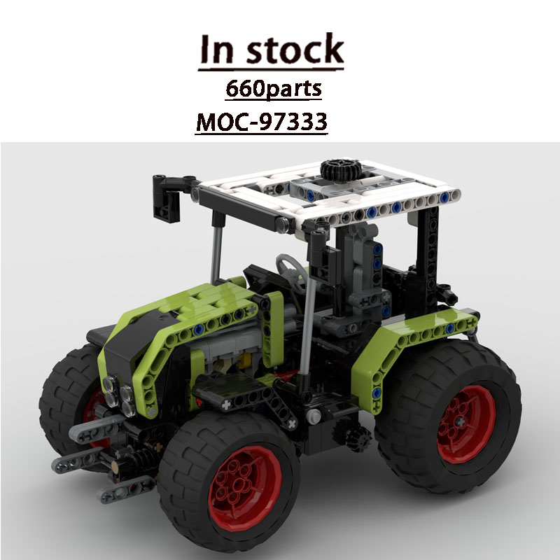 MOC-97333 都市農場農業トラクター ビルディングブロ - Agriculture Farming Certificate のレビューと価格