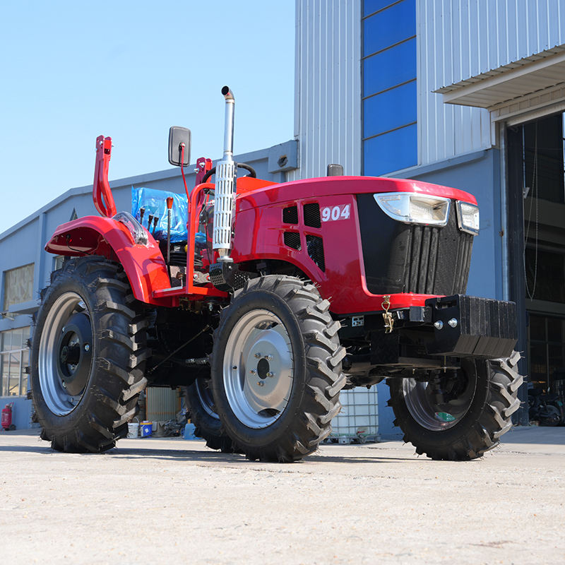 四輪駆動農業用トラクター、100馬力ディーゼルエンジン、長寿 - Agriculture Farming Services のレビューと価格
