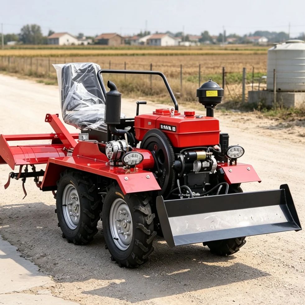 カスタマイズされた4輪4WDロータリーティラー種まき機 |  - Farming Equipment For Agriculture のレビューと価格
