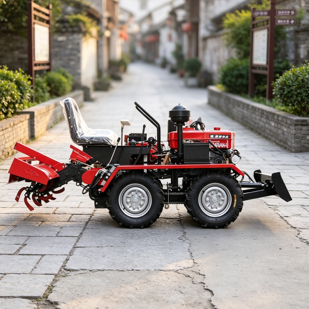 カスタマイズされた4輪4WDロータリーティラー種まき機 |  - Farming Equipment For Agriculture のレビューと価格