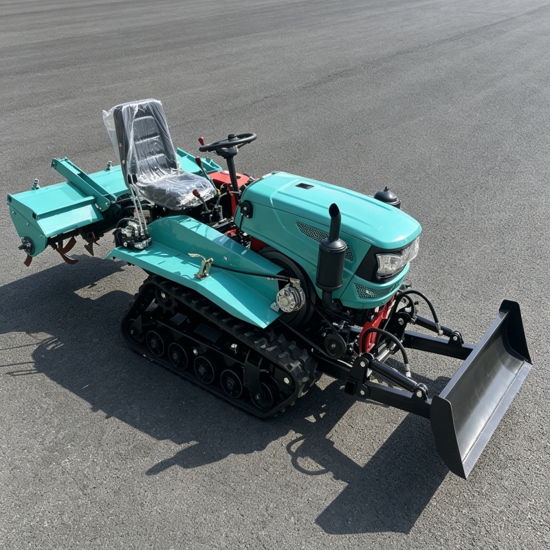 カスタマイズされた輸出用クローラー式ロータリー耕うん機、果樹 - Farming Agriculture Land のレビューと価格