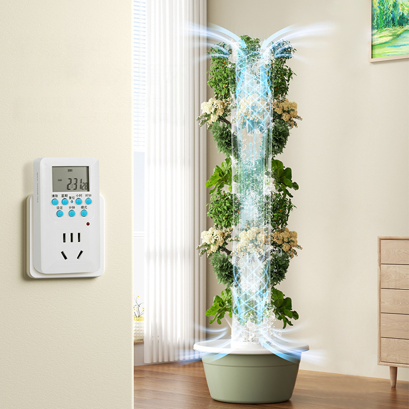 LED育成ライト付きスペースツリー垂直水耕タワーインテリジェ - Farming Equipment For Agriculture のレビューと価格