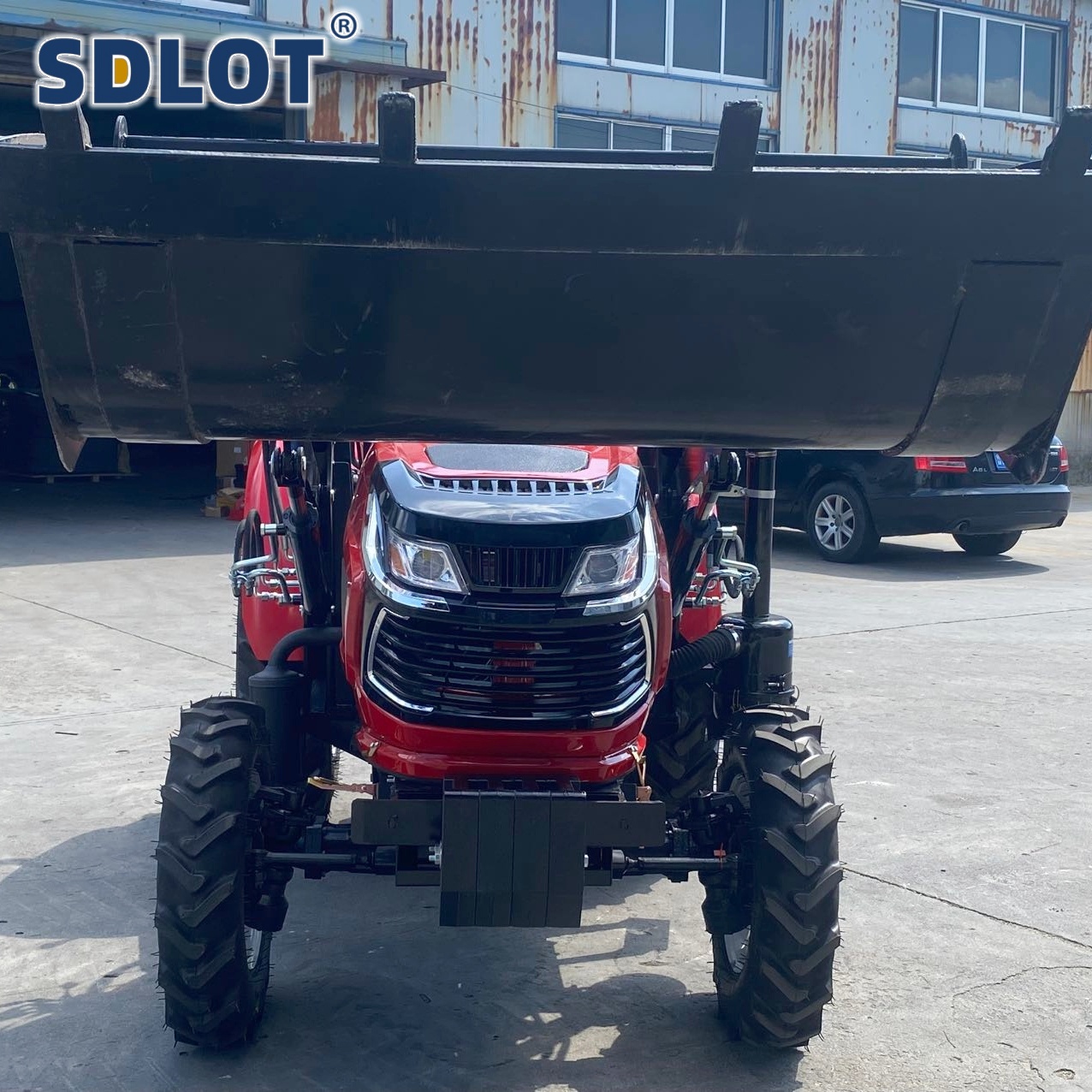 50馬力ディーゼルトラクター4WD、フロントローダーバケット - Agriculture Farming Services のレビューと価格